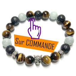 Bracelet 3 Pierres Vibrations Cristallines