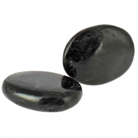 Galet de Tourmaline Noire - Schorl