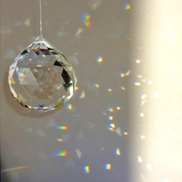 Boule Facettée de Cristal