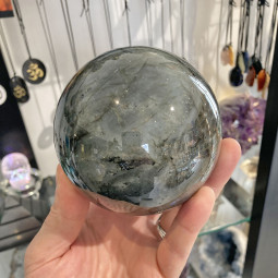 Sphère en Labradorite EXTRA de 90 mm