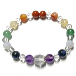 Bracelet Boules 7 Chakras