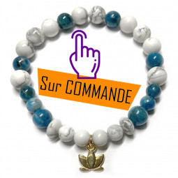 Bracelet Boules Apatite &...