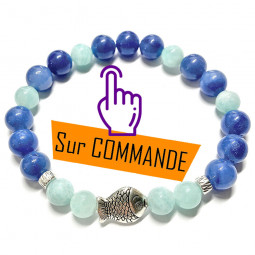 Bracelet en Amazonite &...