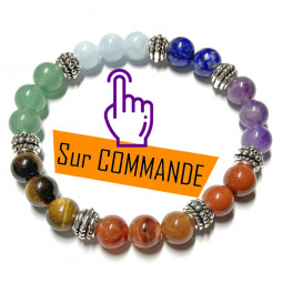 Bracelet Boules 7 Chakras