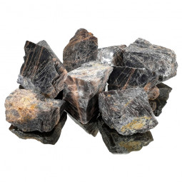 Pierre de Lune Noire Brute