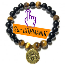 Bracelet en Oeil de Tigre &...