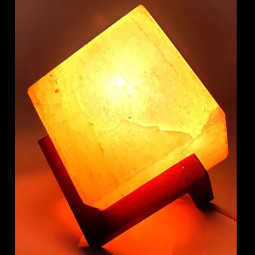 Lampe Cube en Sel de l’Himalaya