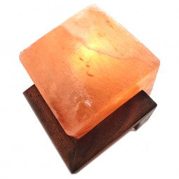 Lampe Cube en Sel de l’Himalaya