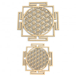 Décoration Murale Fleur de Vie Yantra