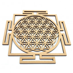 Décoration Murale Fleur de Vie Yantra