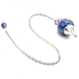 Pendule Boule Séphoroton en Sodalite