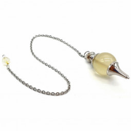 Pendule Boule Séphoroton en Citrine