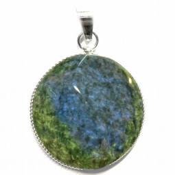 Pendentif Cercle Yin & Yang en Obsidienne Mentogochol