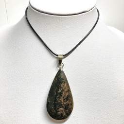 Pendentif Goutte en Obsidienne Mentogochol