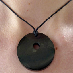 Pendentif Yin & Yang en Shungite