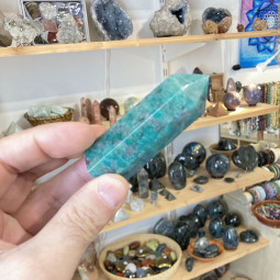 Pointe en Amazonite Extra - 76 mm