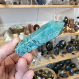 Pointe en Amazonite Extra - 88 mm