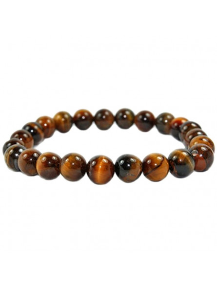 Bracelet Boules en Oeil de Tigre