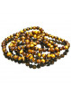 Bracelet Boules en Oeil de Tigre