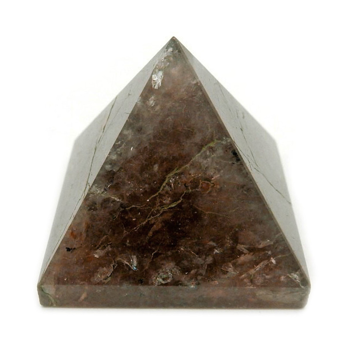 Ines Pyramide Pyramide en Quartz Fumé - 25 Grammes - Vibrations Cristallines