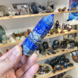 Pointe en Lapis-Lazuli - 85 mm