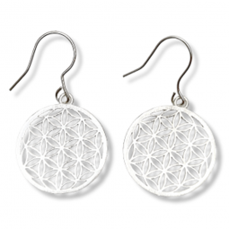 Boucles d'Oreilles Fleur de...