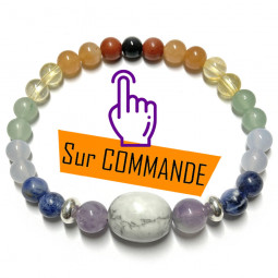 Bracelet Boules 7 Chakras