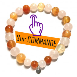 Bracelet en Cornaline &...