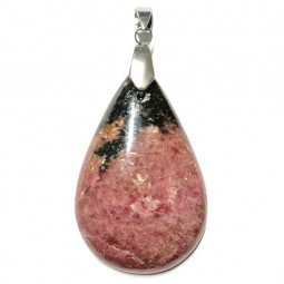 Pendentif Rhodonite en Goutte