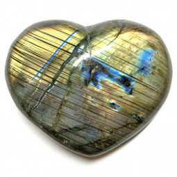 Coeur en Labradorite - 145 grammes