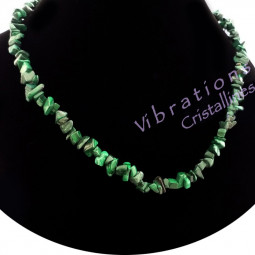 Collier Baroque en Malachite