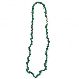 Collier Baroque en Malachite