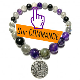 Bracelet en Labradorite,...