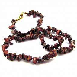 Collier Baroque en Oeil de Taureau