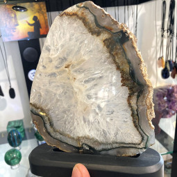 Tranche d'Agate - 345 Grammes