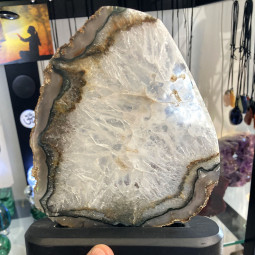 Tranche d'Agate - 345 Grammes