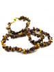 Collier Baroque en Oeil de Tigre