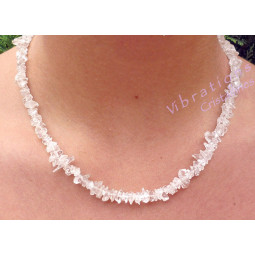 Collier Baroque en Cristal de Roche