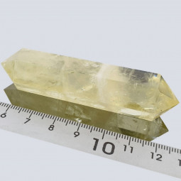 Pointe Biterminée en Citrine Naturelle