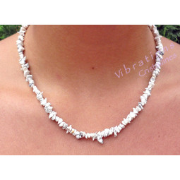 Collier Baroque en Howlite