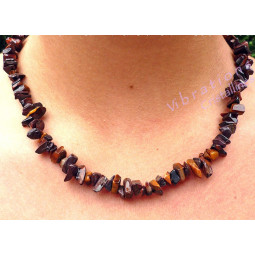 Collier Baroque en Oeil de Taureau