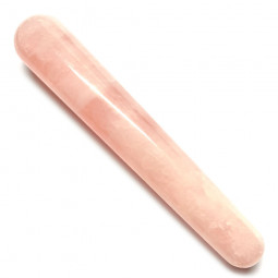 Bâton de massage en Quartz Rose - 11 cm