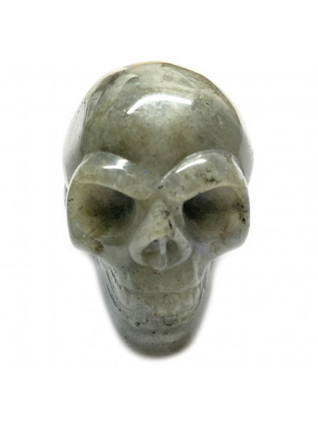 Crâne en Labradorite