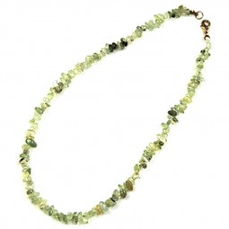 Collier Baroque en Préhnite