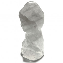 Bouddha en Cristal de Roche