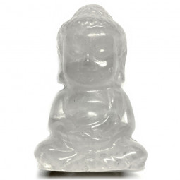 Bouddha en Cristal de Roche