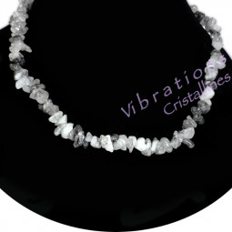 Collier Baroque en Quartz Tourmaline