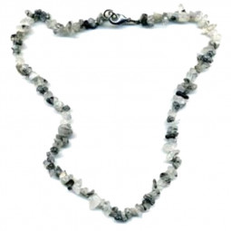 Collier Baroque en Quartz Tourmaline