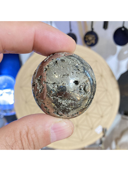 Sphère en Pyrite - 40 mm