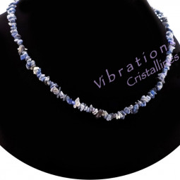 Collier en Sodalite de Type Baroque